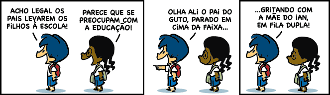 Armandinho e as notas escolares